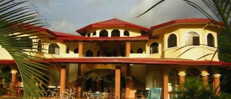 main house  view from the pool area