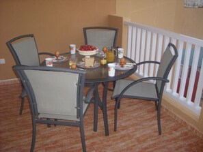 Main Terrace for Al Fresco dining