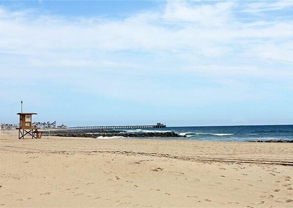 Beach about 200 steps from the front door.