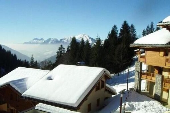 Vue du balcon;