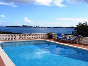 View of Simpson Bay Lagoon from Pool Deck
