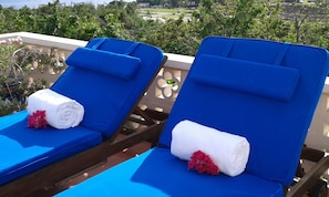 Loungers on Pool Deck
