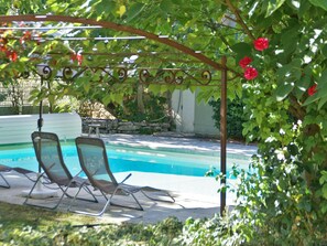 Piscine maison de vacances