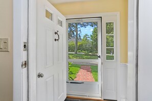 Welcoming entrance, Nantucket Door Knocker