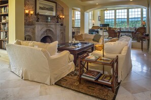 Elegant and inviting spaces for relaxation and conversation