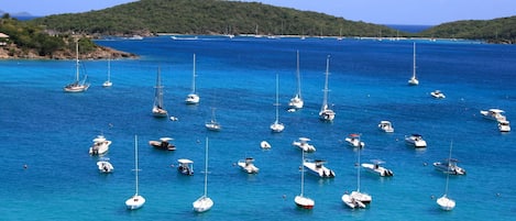 Gorgeous Caribbean Sea view from your private balcony