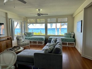 Oceanfront living area