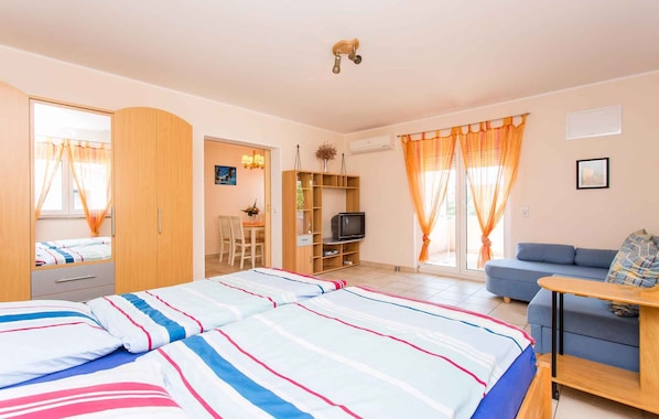 salon/chambre Ă coucher