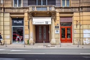 Entrada de la propiedad