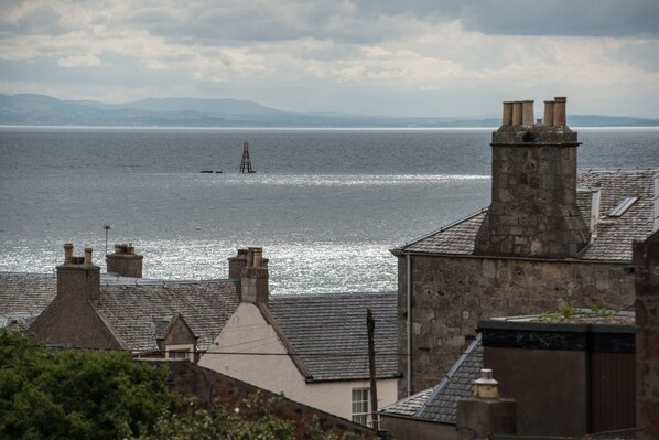 Top floor view directly across The Forth