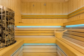  House Posejdon B in Kołczewo, sauna, interior 