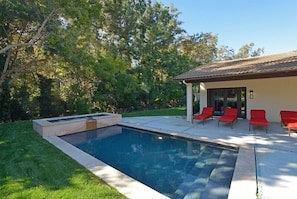 Backyard and Pool