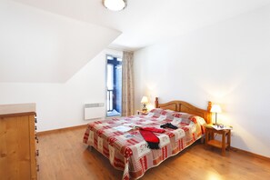 Get a peaceful night sleep in our cozy bedroom with a Double bed.