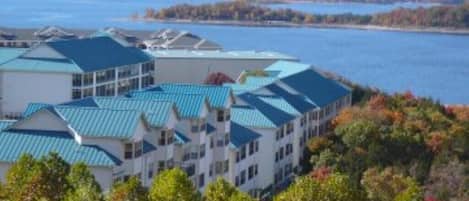 Bird's Eye View of Emerald Bay Yacht Club Condominiums 