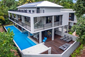 Arial view of The Port Douglas Beach House
