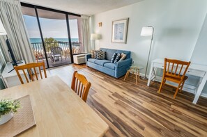 Large Living Area with Views of the Ocean, Beautifully Decorated