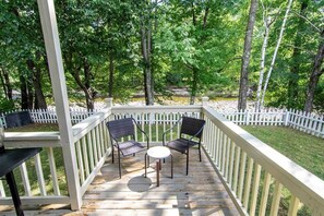 Deck area