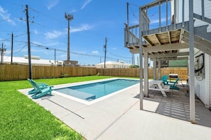Enjoy the vast outdoor pool area, designed for your leisure and tranquility