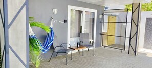 Individual terrace with Relaxing Hammock