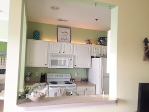 kitchen (view from living room)