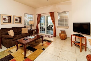 Living room with great views