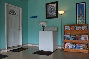 Private entrance to the apartment..