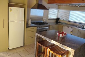 Well-equipped spacious kitchen