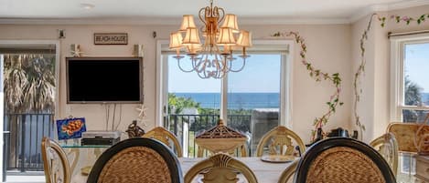 Direct Ocean views from kitchen, dining room and living room !!!!