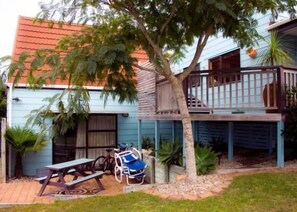 Lower courtyard