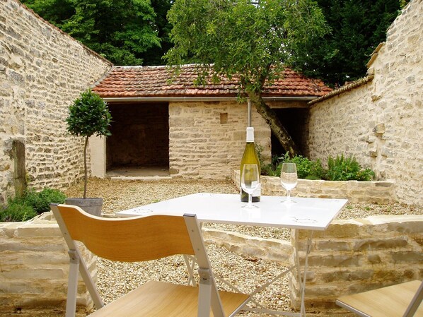 Garden patio