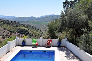 Views to die for. This is facing south towards the sea. Photo from the verandah.