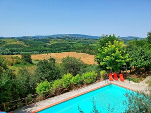 The pool at Villa San Gimignano