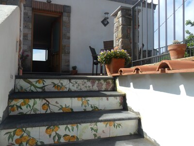 sea ​​view apartment in Sant'agnello Sorrento