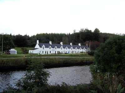 Crinan Canal Cottage a self catering  traditional two bedroom  terraced cottage