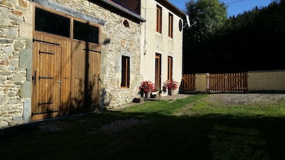 Country home with a beautiful view. Auvergne Region