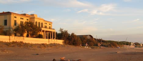 Villa Emilia from the beach