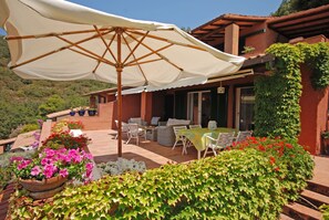 The terrace