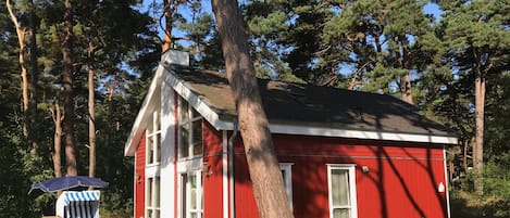 Ferienhaus Schatzkiste mit Terrasse