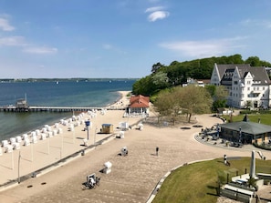 Blick vom Balkon