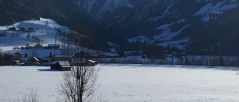 Aussicht vom Balkon