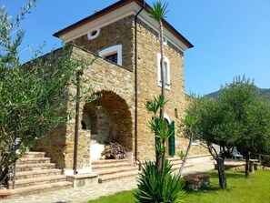 View from the garden