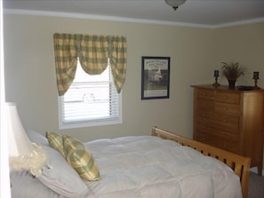 Bedroom in Pond House.