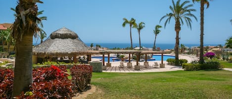 This shot is your daily morning view off the living room porch. 30 steps to pool