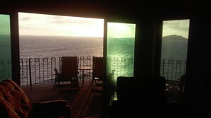 West view from living room.
