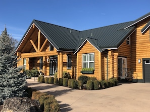 Side View of Main House.