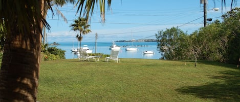 View from the front yard of Felicity