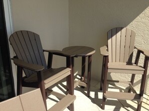 Enjoy Your AM Coffee & PM Beverages From The Beautiful Gulf On Private Balcony 
