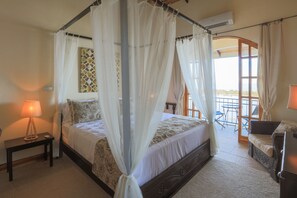 King bed.