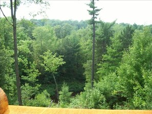 Sensational view off the back deck