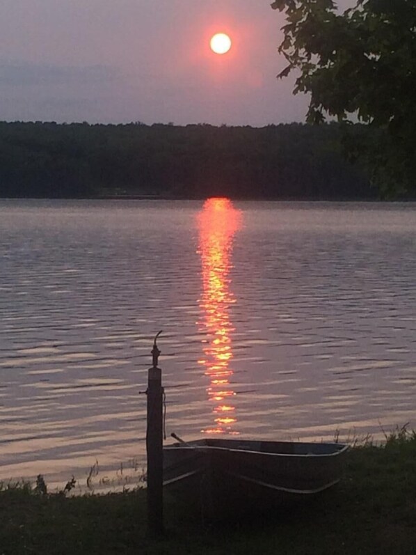 SUNSET over "Huron Bay"